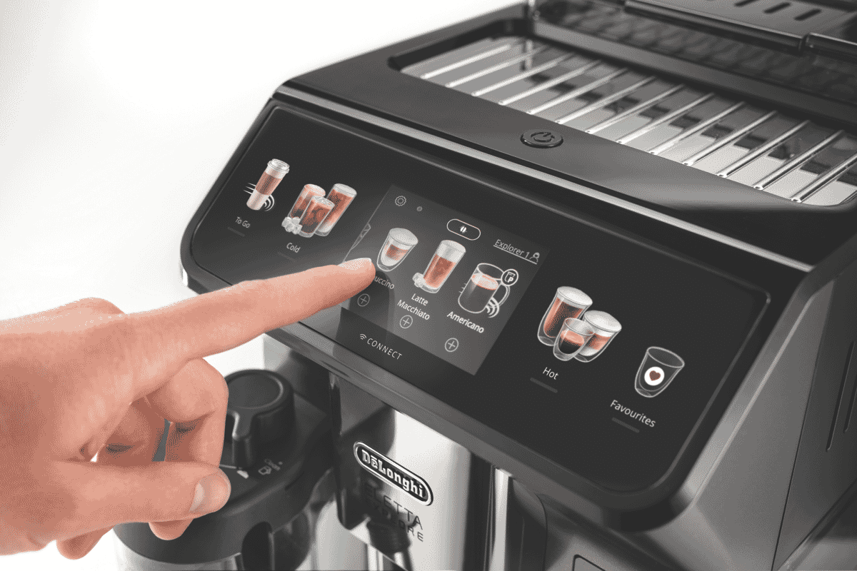 DeLonghi Eletta Explore Wifi Connect Titan Coffee Machine