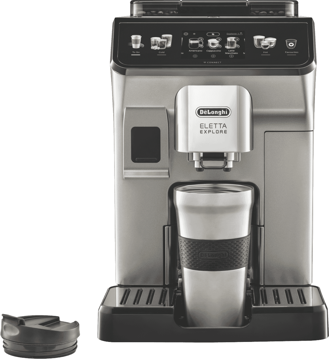 DeLonghi Eletta Explore Wifi Connect Titan Coffee Machine