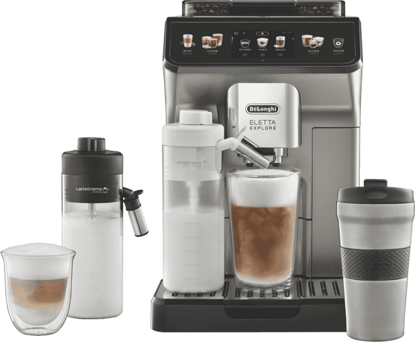 DeLonghi Eletta Explore Wifi Connect Titan Coffee Machine