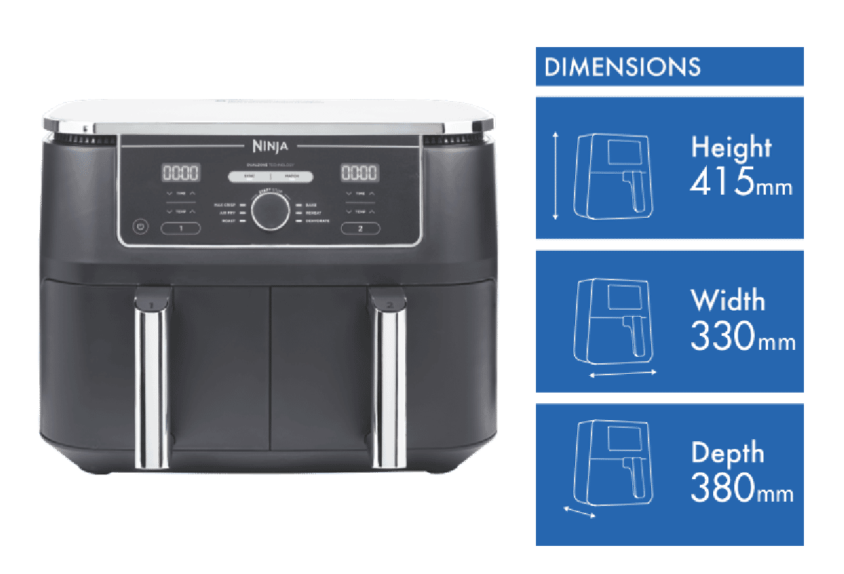 Ninja Foodi Max XXXL Dual Zone 9.5L Air Fryer - Layaway AU