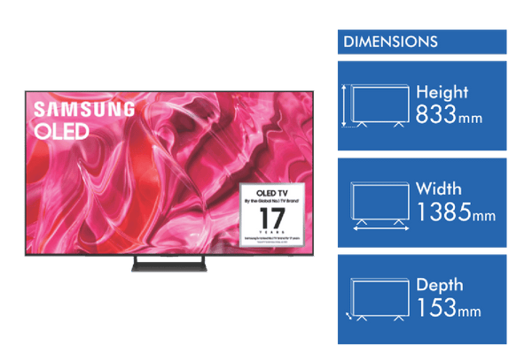 Samsung 55" S90C 4K OLED Smart TV 23