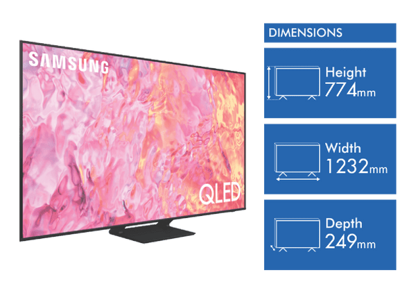 Samsung 55" Q60C 4K QLED Smart TV 23
