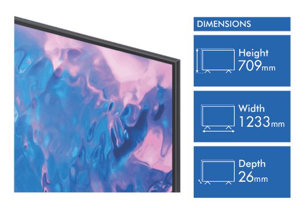 Samsung 55" Q70C 4K QLED Smart TV 23