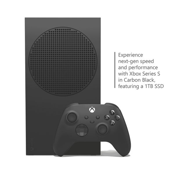 Xbox Series S 1TB Console Carbon Black