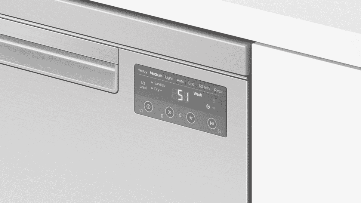 Fisher & Paykel Built Under Dishwasher Silver - Layaway AU