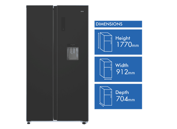 CHiQ 559L Side By Side Refrigerator
