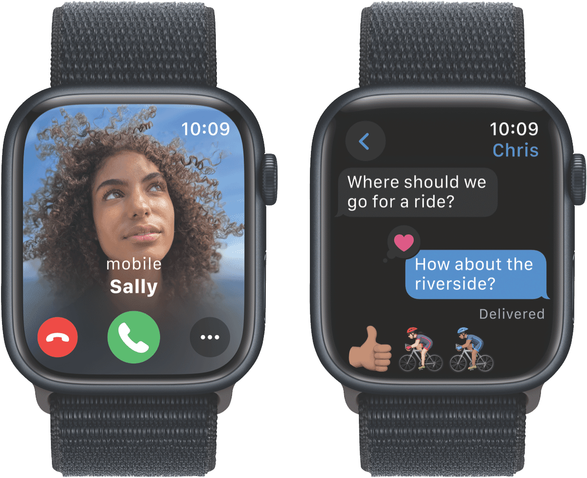 Apple Watch Series 9 GPS 45mm Midnight Aluminium Case with Midnight Sport Loop - Layaway AU