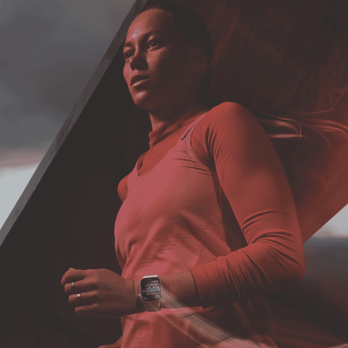 Apple Watch Series 9 GPS 41mm (PRODUCT)RED Aluminium Case with (PRODUCT)RED Sport Band - M/L - Layaway AU