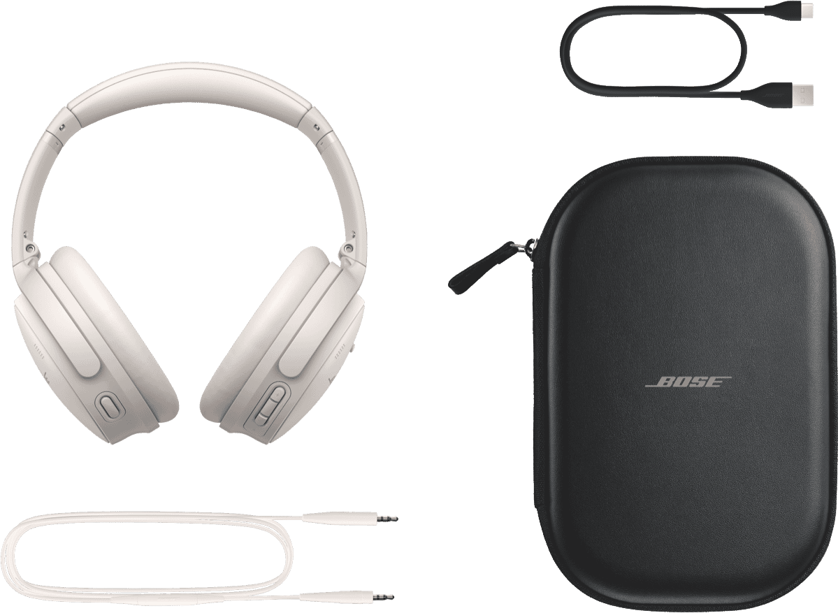 Bose QuietComfort Headphones - White