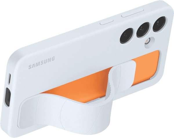 Samsung Galaxy S24 Standing Grip Case Light Blue