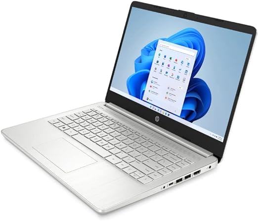 HP 2022 14" Windows 11 Laptop - AMD Athlon Silver 3050U - 8GB RAM - 256GB SSD - AMD Radeon Graphics - Natural Silver - 6L776PA