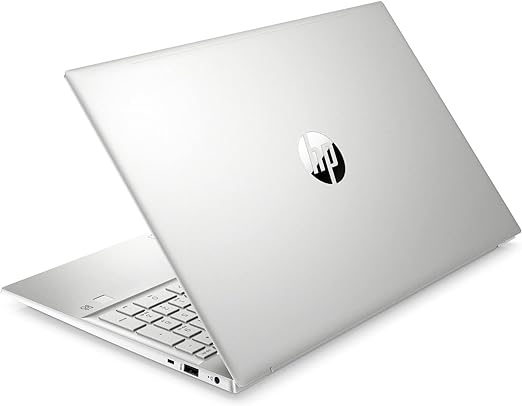 HP Pavilion 15.6" Laptop, Core i5-1135G7, 8GB RAM, 512GB SSD Value, Nvidia GeForce MX450 2GB, FHD Antiglare IPS 250 nits Ultra Slim,Natural Silver - Fingerprint, (5U134PA)