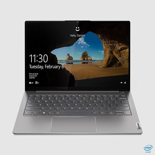 Lenovo ThinkBook 13S 13.3-Inch WUXGA Intel Core i5-1135G7 2.40GHz Processor 8GB 4266MHz Memory 256GB SSD Laptop, Gray