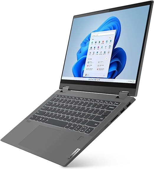 Lenovo IdeaPad Flex 5i Laptop, i5-1135G7, 8GB RAM, 256GB SSD, 14 Inch FHD, Windows 11 Home, Graphite Grey, 82HS00RFAU