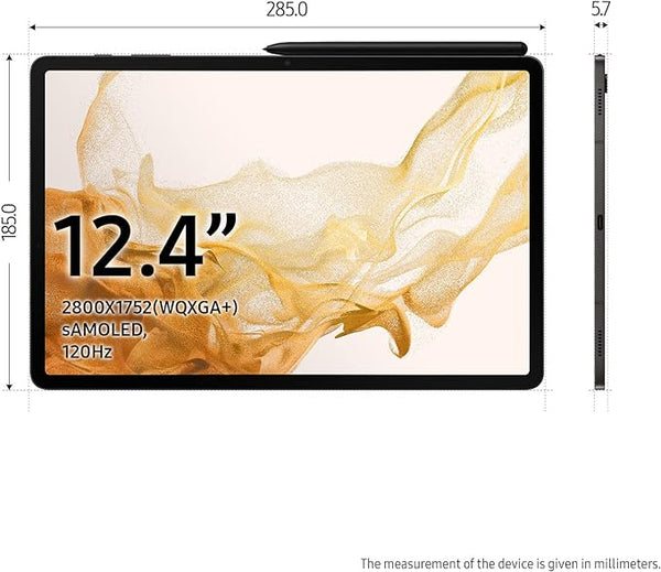 Samsung Galaxy Tab S7 Plus (T970) 128GB WiFi Only Silver (Renewed)