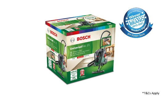 Bosch Vacuum Cleaner Universal Vac 15 with Blowing Function Layaway AU