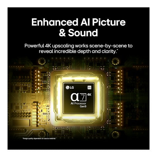 LG 75-inch QNED70B evo AI 4K UHD Mini LED Smart TV
