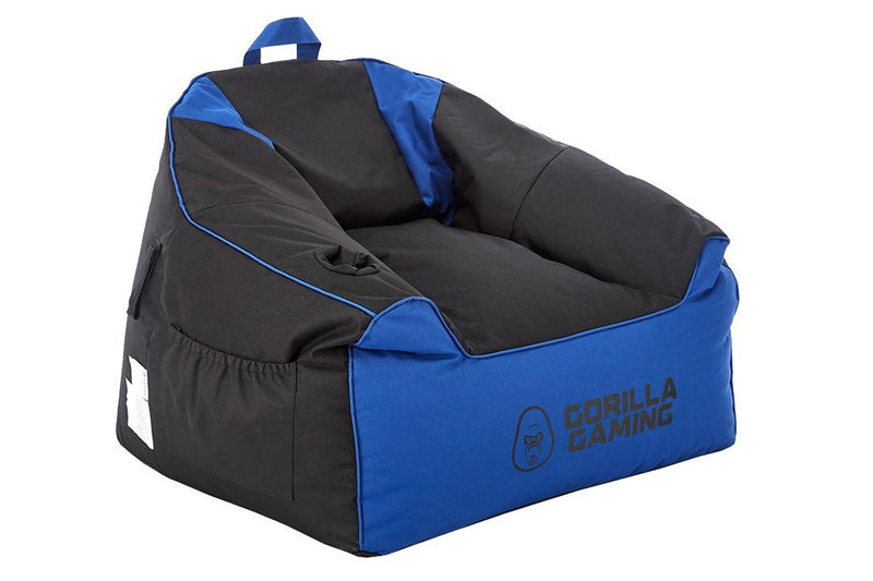 Gorilla Gaming Pro Bean Bag - Black/Blue