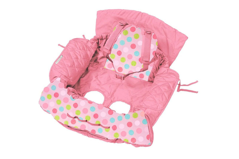 Playette Protective Cover For Shopping Trolley Baby High Chair Butterfly Dots