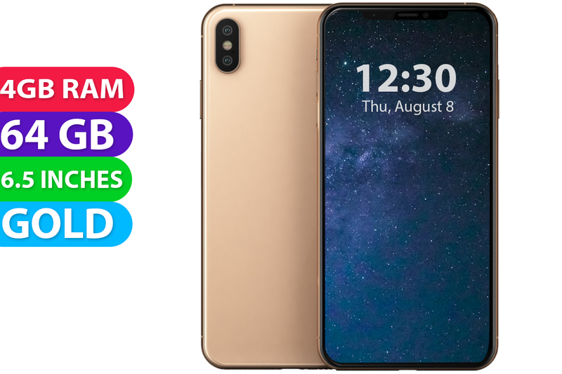Apple iPhone XS Max (64GB, Gold) - Grade (Good)