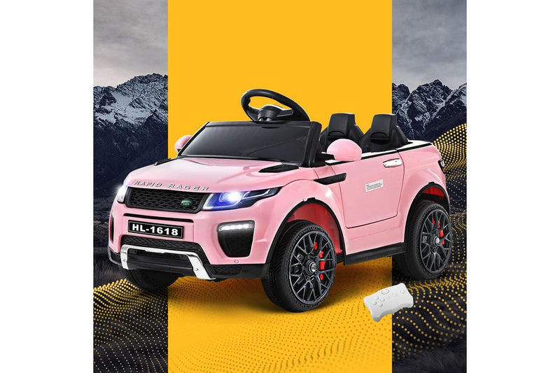 Rigo Kids Electric Ride On Car Range Rover-inspired Toy Cars Remote 12V Pink