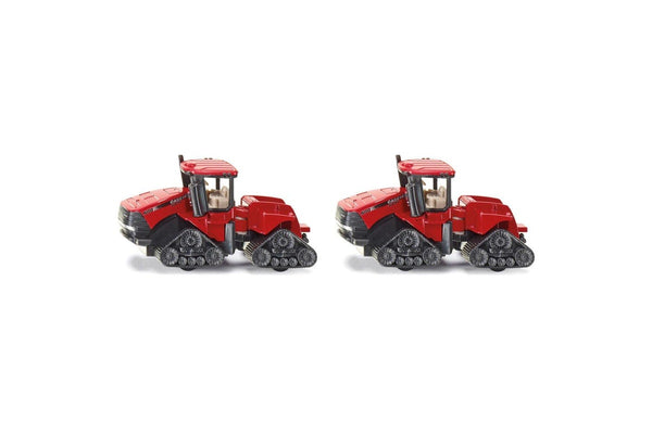 2x Siku Diecast Case IH Quadtrac 600 Tractor Kids Fun Play Vehicle Toy Red 3y+