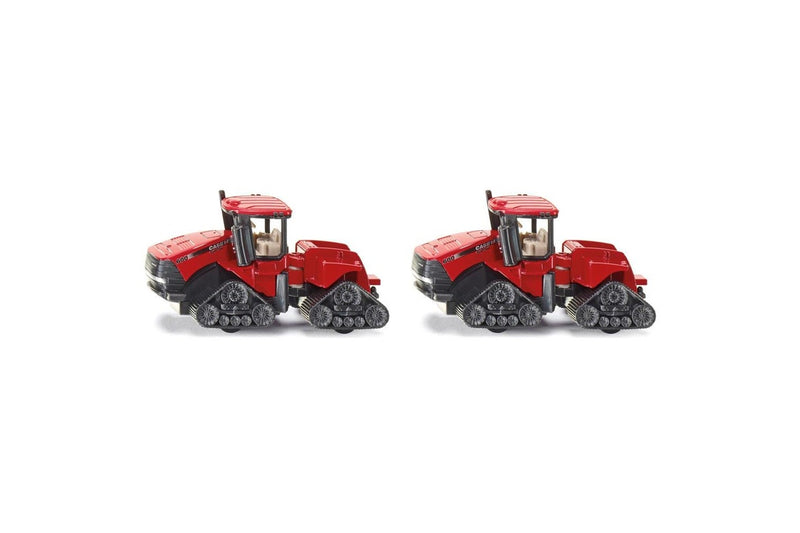 2x Siku Diecast Case IH Quadtrac 600 Tractor Kids Fun Play Vehicle Toy Red 3y+