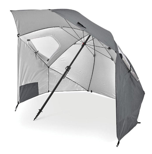 Sport-Brella Premiere XL UPF50+ Sun Protection Umbrella w Panels Storage Grey