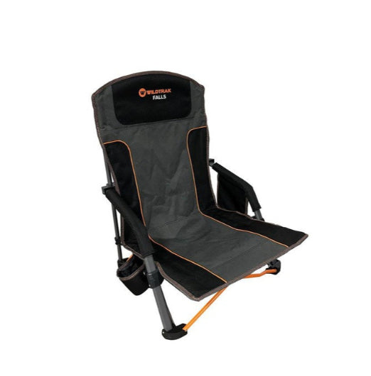 Wildtrak Falls Event Chair 135Kg Weight Rating Outdoor Camping Hiking 53x72cm