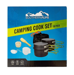 Southern Alps Camping Cook Set - 10 Piece