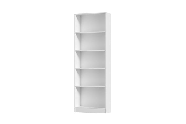 Oikiture Bookshelf Bookcase 5-Tier(White)
