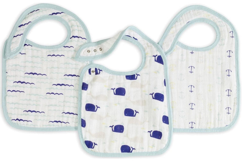 Aden + Anais: Classic Snap Bib Set - High Seas (3 Pack)