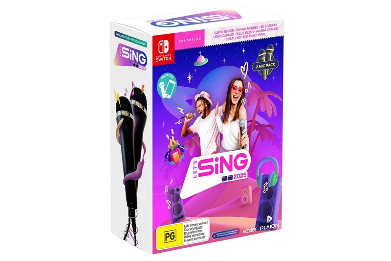 Let's Sing 2025 Double Mic Bundle