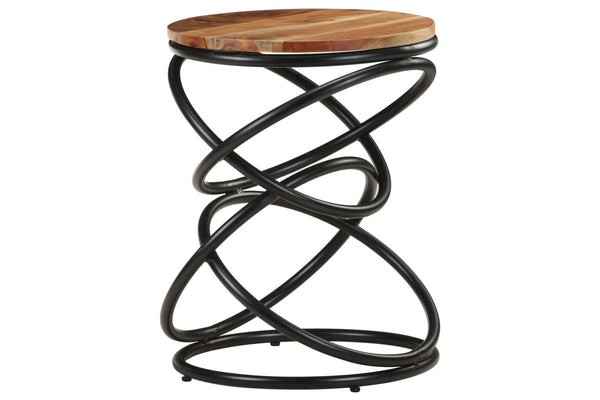 End Table 40x40x52 cm Solid Acacia Wood vidaXL