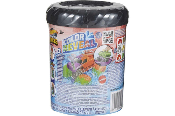 Hot Wheels: Monster Trucks Color Reveal - (Assorted Designs)
