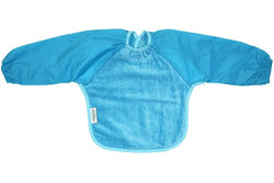 Silly Billyz: Towel Small Long Sleeve Bib - Aqua
