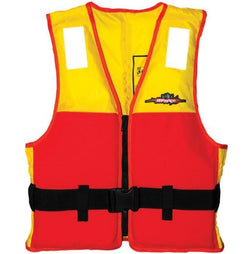 Menace Hercules Sports Life Jacket Kids | Size: Junior (Yellow/Red)