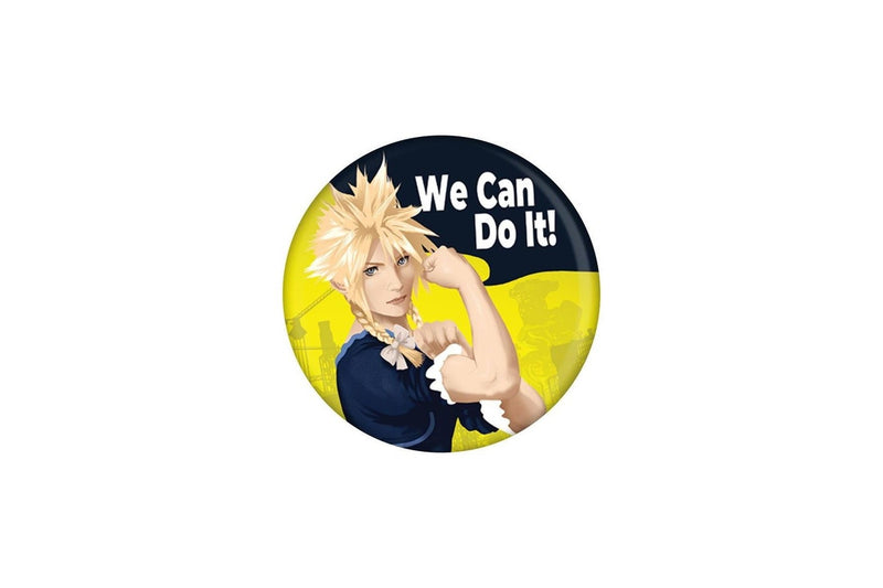 Grindstore We Can Do It Badge (Yellow/Navy) (One Size)