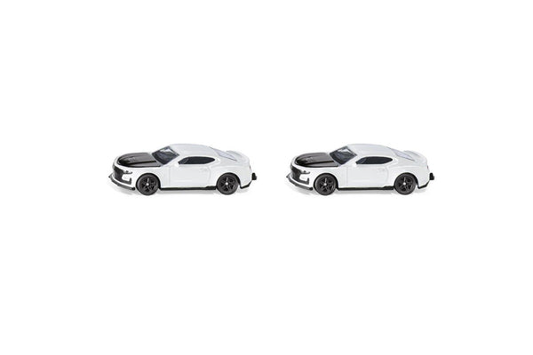 2x Siku Chevrolet Camaro Diecast Vehicle Kids Children Collectable Toy WHT 3y+