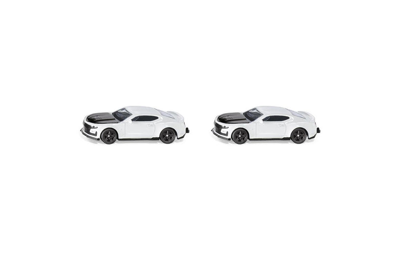 2x Siku Chevrolet Camaro Diecast Vehicle Kids Children Collectable Toy WHT 3y+