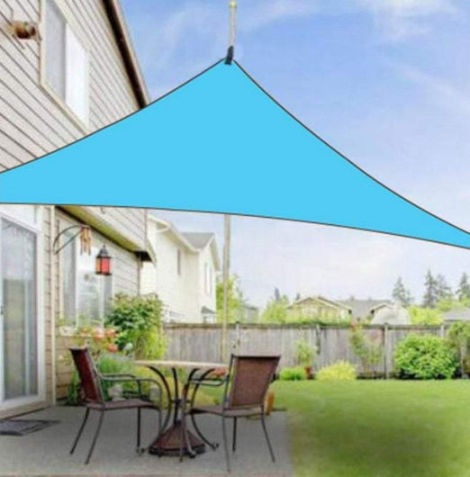 Triangle Sun Shade Sail Lightweight Cover Shelter Waterproof Outdoor Tent 300 X Cm Canopies & Shelters