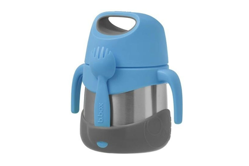 b.box: Insulated Food Jar - Blue Slate