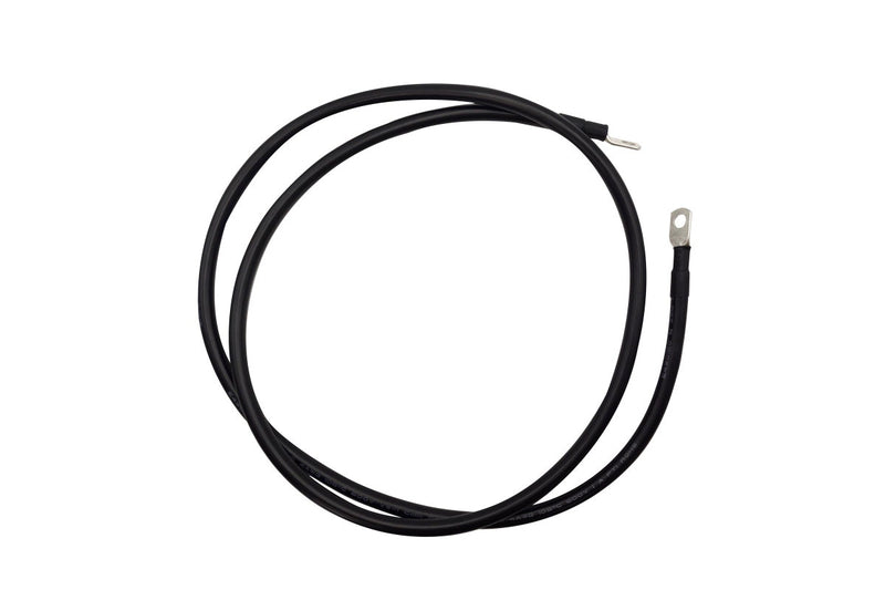 1.5m 4AWG Connector Cable Power Wire Black M8 Lug On Both Ends Superior Corrosion Resistance Inverter Car RV Marine