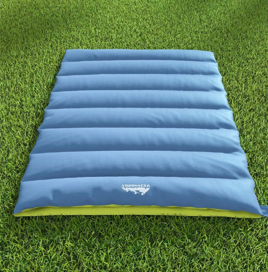 Weisshorn Sleeping Bag Double Thermal Camping Hiking Tent Grey -5C