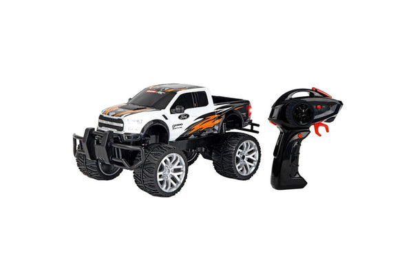 Carrera RC Toy 1:14 Scale 39.5cm Ford Raptor 2.4Ghz USB Kids Vehicle 6y+ White