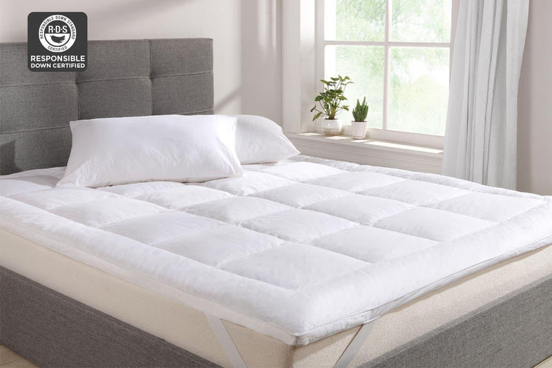 Ovela Goose Down and Feather Mattress Topper (Queen) - Layaway AU