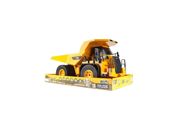 Diecast Masters Cat 770 Mining Truck With Metal Body 2.4 Ghz RC Kids Toy 8y+
