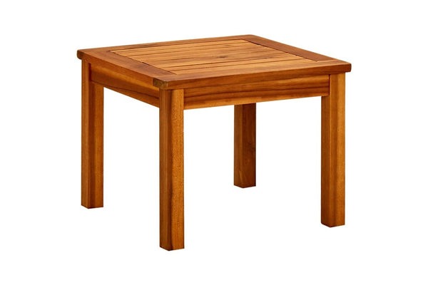 Garden Coffee Table 45X45x36 Cm Solid Acacia Wood Coffee Tables