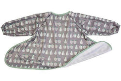 Tidy Tot: Long Sleeve Coverall Bib (for Kit) - Apples & Pears