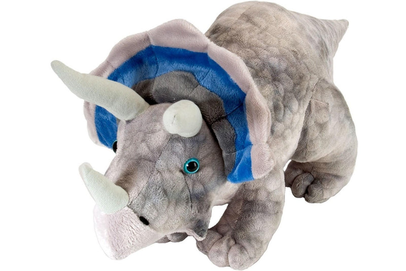 Wild Republic: Mini Triceratops - 10" Dinosauria Plush